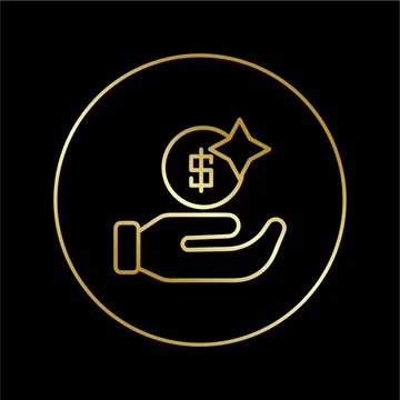 Ícone de análise de valores e cobranças contratuais